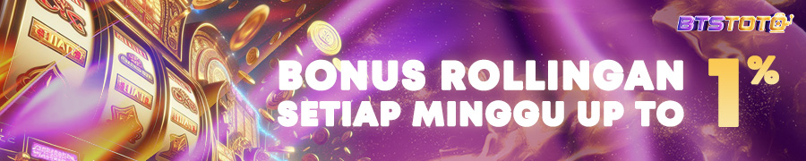 bonus komisi rollingan setiap minggu 1%